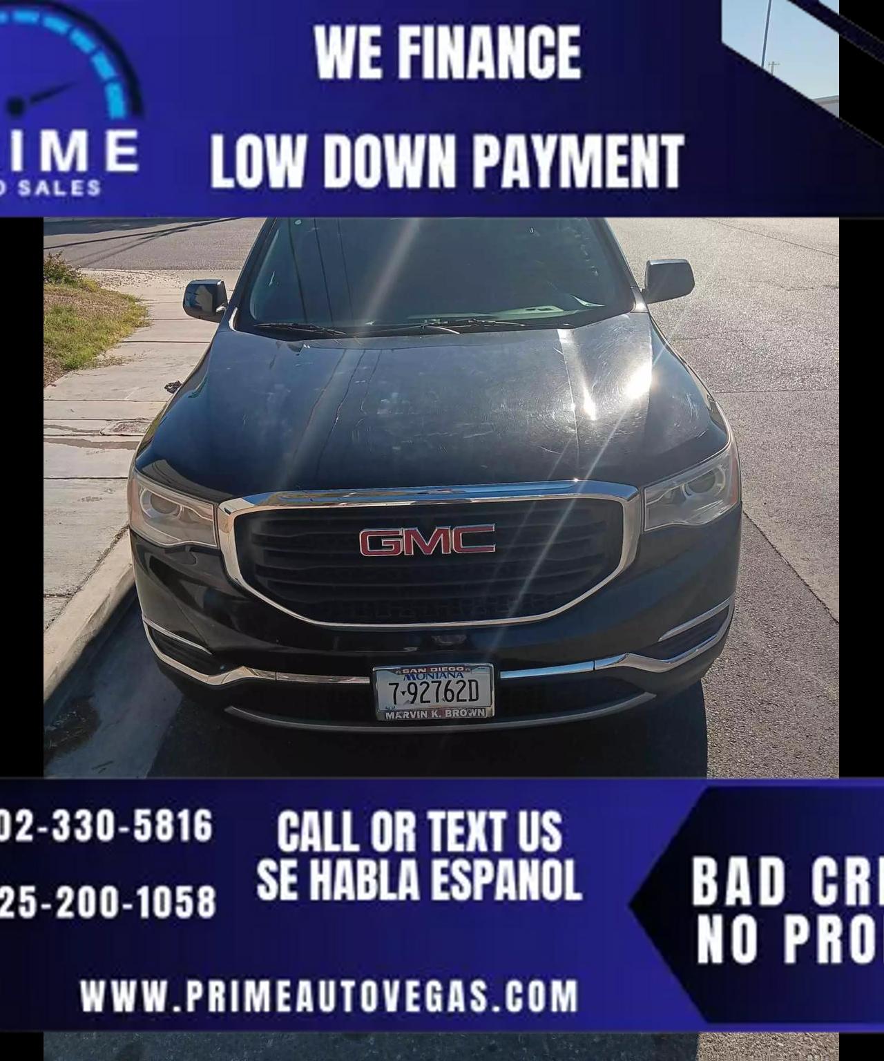 2018 Gmc Acadia